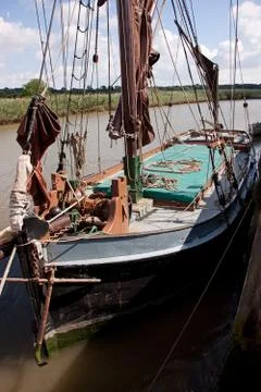 Thames barge Stock Photos