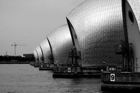 Thames Barrier Stock Photos