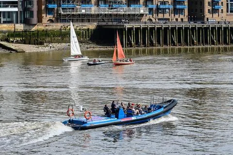 Thames Jet Xtreme Experience Stock Photos