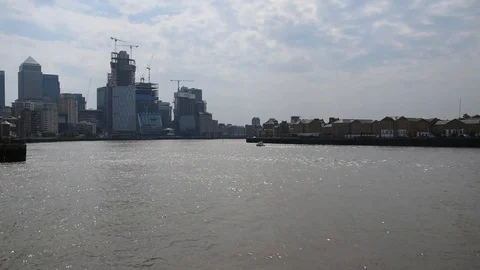 Thames River Stock Footage 90379765