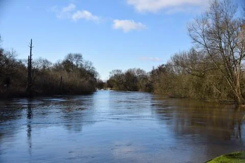 Thames at Sonning Stock Photos