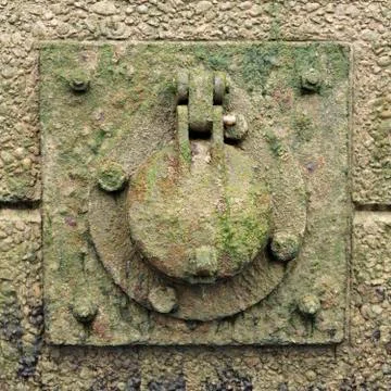 Thames wall detail Stock Photos