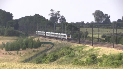 Thameslink Class 700 Train Video stock 93548414