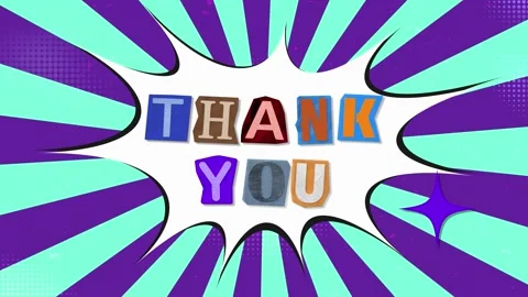Thank you animation cartoon comic background Vídeos de archivo 239216353