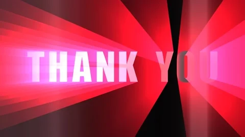 Thank You Animation Stock Footage 65306283