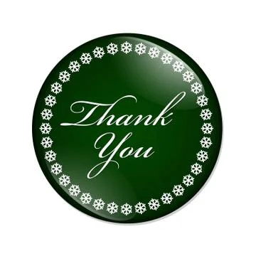 Thank you button Stock Illustration