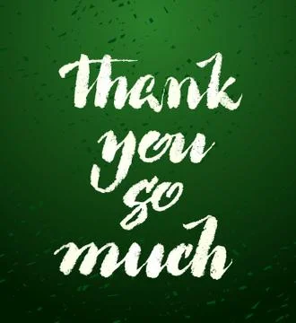 Thank you card. Stock Illustration