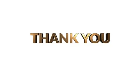 Thank You Cursive Text Transition Animation On white Background Stock Footage 153877925