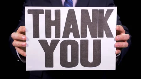 Thank you  Stock-Footage 163046550