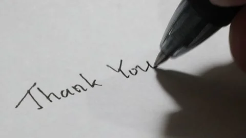 Thank you Stock Footage 201817187