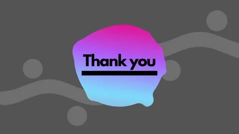 Thank you Video stock 209819373