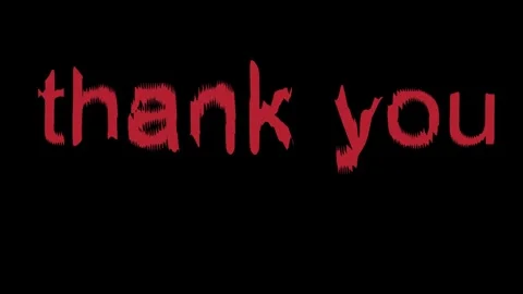 Thank you. Stock-Footage 315336530
