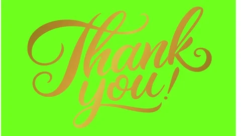 Thank you Stock Footage 318958757