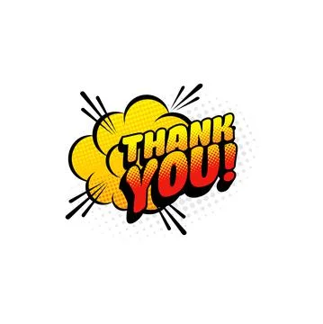 Thank you halftone chat bubble isolate cloud label 스톡 일러스트