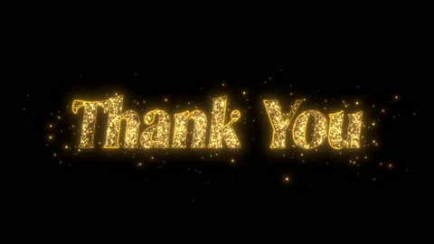 Thank you icon text alpha video Vidéo 147986868