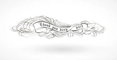 Thank you Stock Illustration