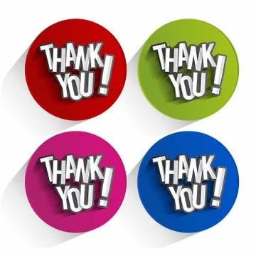 Thank You Illustrazione stock