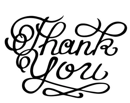Thank You Stock Illustration