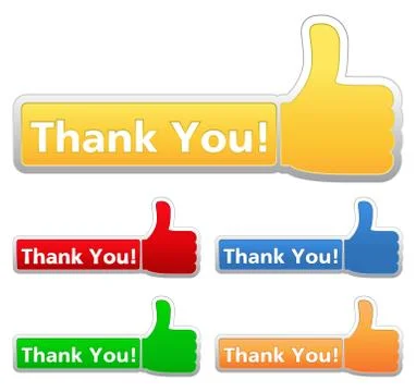 Thank You Stock Illustration