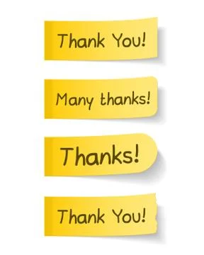 Thank You Stock Illustration
