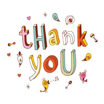 Thank you Stock-Illustration