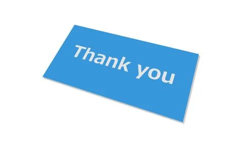 Thank you Stock Illustration
