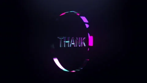 Thank You Loop 01 Stock Footage 149306338