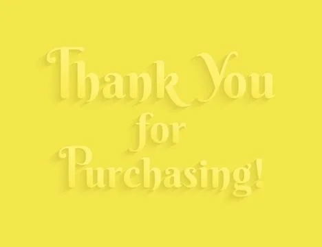 Thank you message Stock Illustration