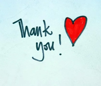 Thank you message Stock Photos