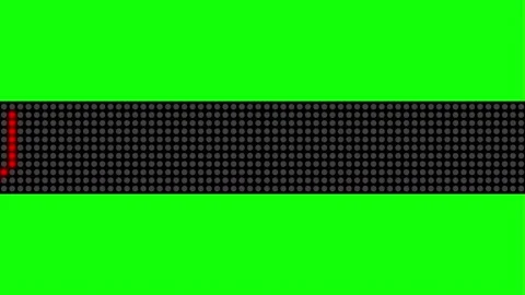 Thank You Move Text Led Dot Background. Animation Footage Video Clip Stock Footage 217946300