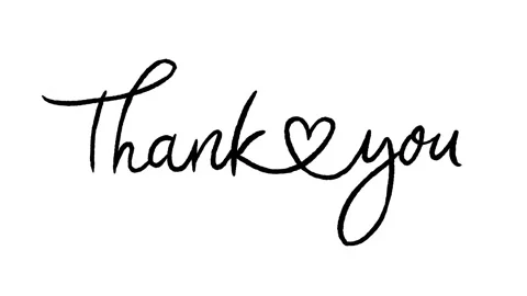 Thank you text effect Stock Footage 236192765