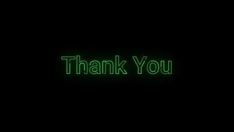 Thank You Text effects 4k Animated. Stock Footage 306030229