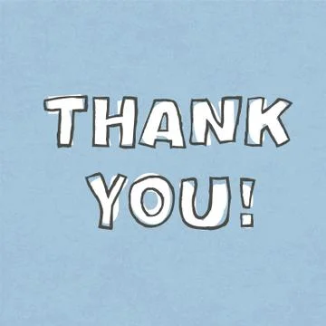 Thank you. vector illustration, eps 10 イラスト素材