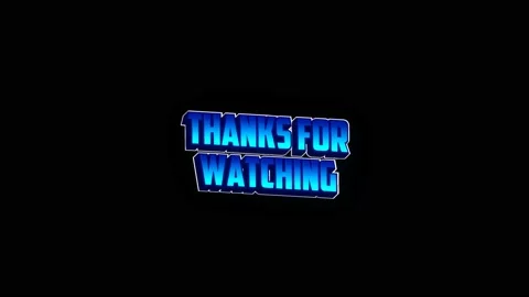 Thank you for watching, animation from g... | Stock Video | Pond5