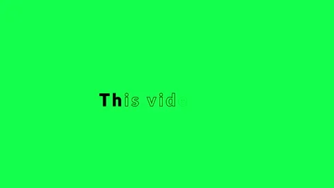 Thank you for Watching Smooth Text Animation on a white green background. Stock Footage 246783201