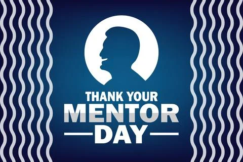Thank Your Mentor Day Vector illustration イラスト素材