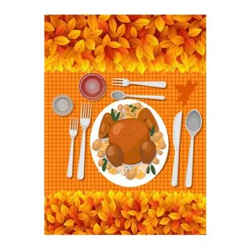 Thankinsgiving theme  Stock Illustration