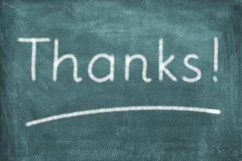 Thanks Stock Illustration