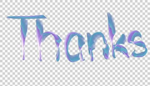 Thanks  Stock Illustration