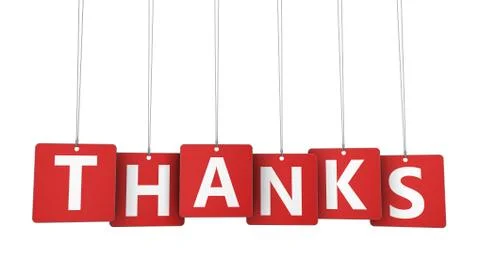 Thanks Tags Concept Stock Illustration