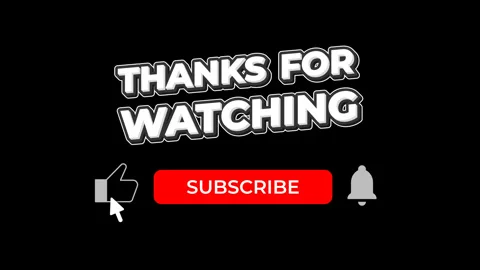 Thanks for Watching 1 | Stock Video | Pond5