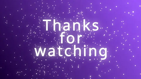 Thanks for watching Animated Typography. Stock Footage 168816104
