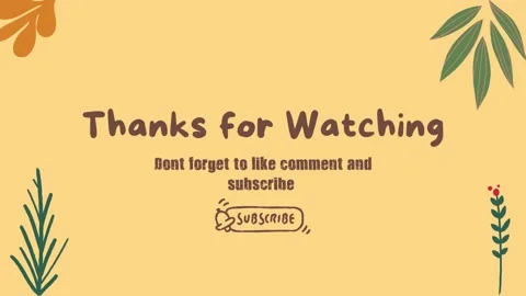 Thanks for watching Video stock 236004890