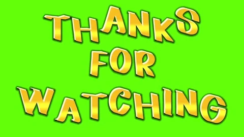 Thanks for watching Stock Footage 252688756