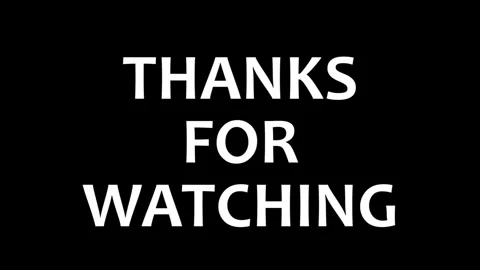 Thanks For Watching Stock Footage 292725891