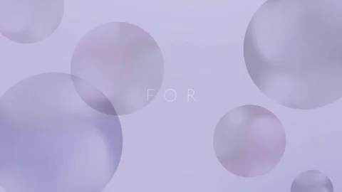 Thanks for watching with interactive circles, a vibrant gradient background 스톡 동영상 311573509