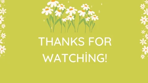 Thanks for watching intro video Stock Footage 243729020