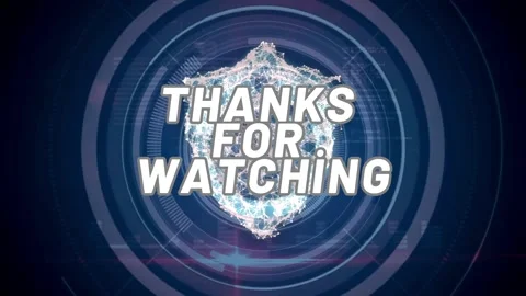 Thanks for watching intro video Stock Footage 243729053