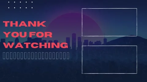 Thanks for watching intro video Stock Footage 243729064