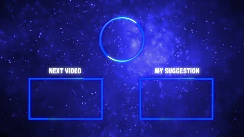 Thanks for watching. Outro end screen template for your channel. Stock-Footage 260484826